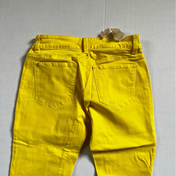 Ann Taylor Modern Fit Yellow Jeans - Picture 3 of 7